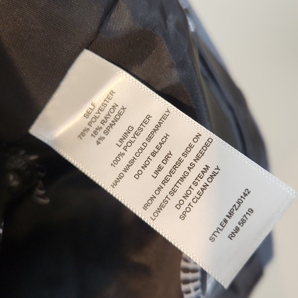 Hipchik Couture‎ Plain Dark Gray Blazer Size 10 - Picture 12 of 12